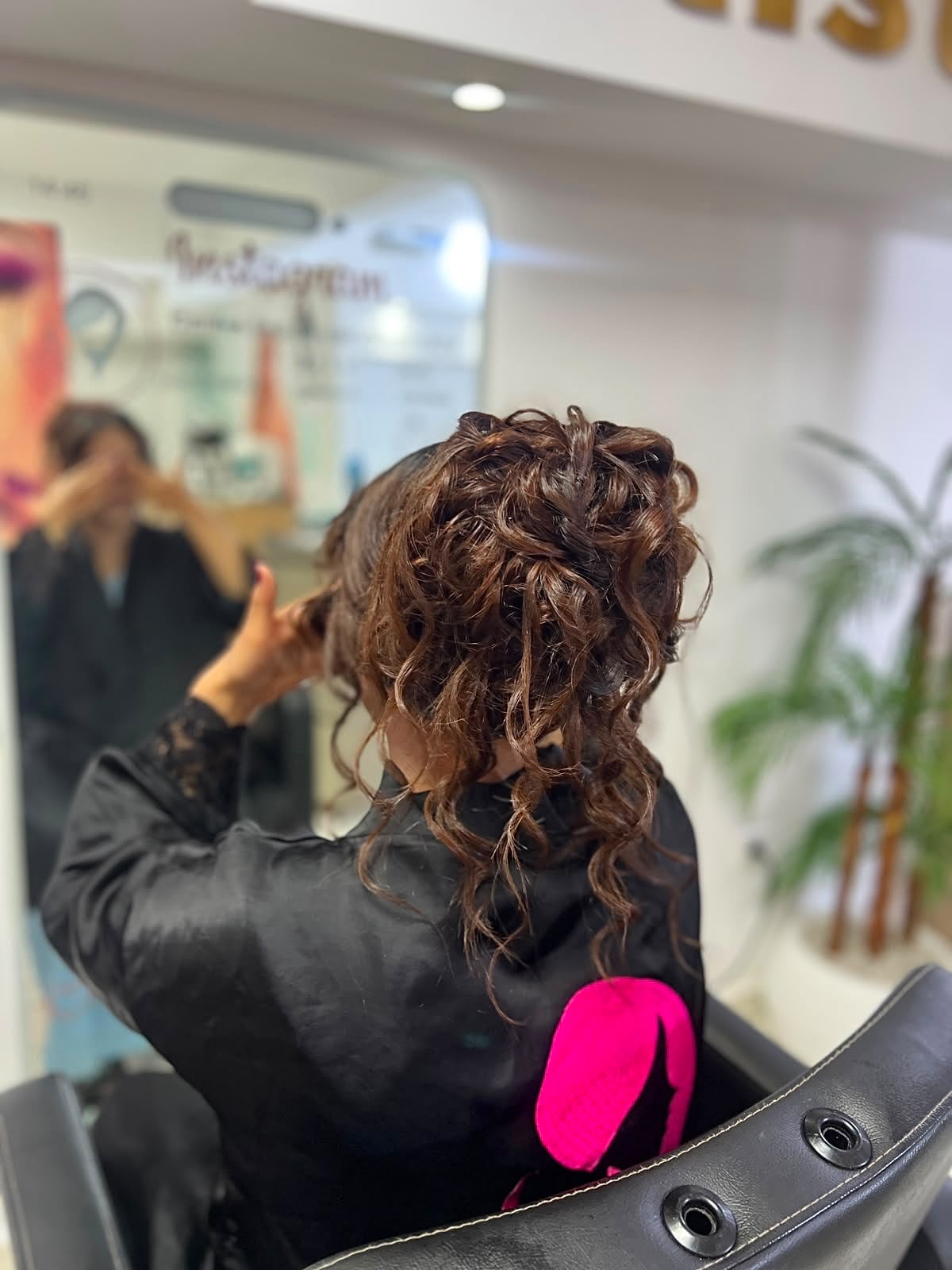 Coiffure de mariée réalisée par le Centre Beauté Côté Parapharmacie à Casablanca 1